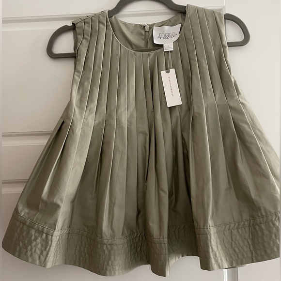 Mare Mare x Anthropology Pleated Structured Swing Tank - Picture 3 of 4